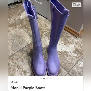 Monkey Purple Boots
